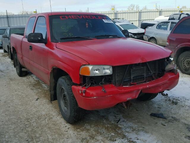 1GTEK19T82E289699 - 2002 GMC NEW SIERRA RED photo 1