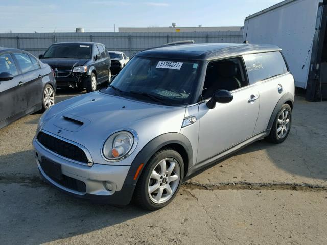 WMWMM33579TP91327 - 2009 MINI COOPER S C SILVER photo 2