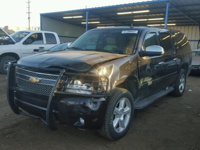 1GNFK16347R362793 - 2007 CHEVROLET SUBURBAN K BLACK photo 2