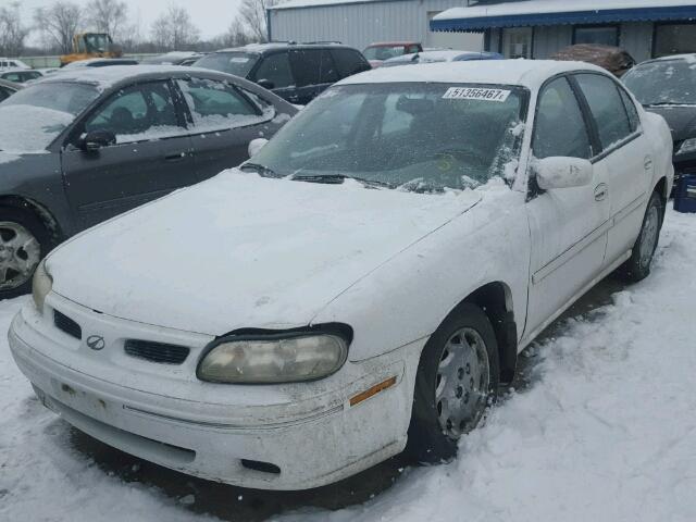 1G3NB52JXX6325569 - 1999 OLDSMOBILE CUTLASS GL Biały zdjęcie 2