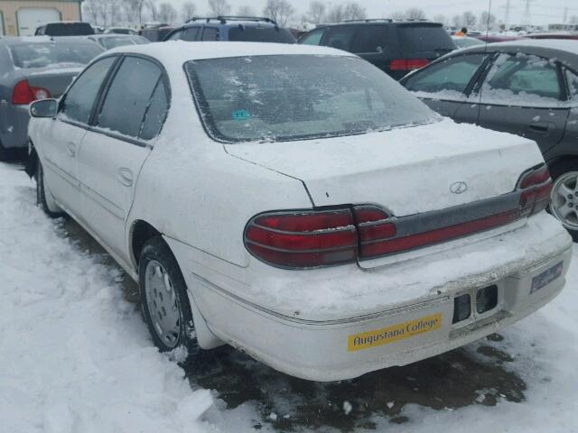 1G3NB52JXX6325569 - 1999 OLDSMOBILE CUTLASS GL WHITE photo 3