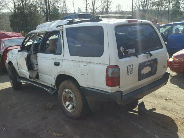 JT3GM84R1W0023133 - 1998 TOYOTA 4RUNNER WHITE photo 3