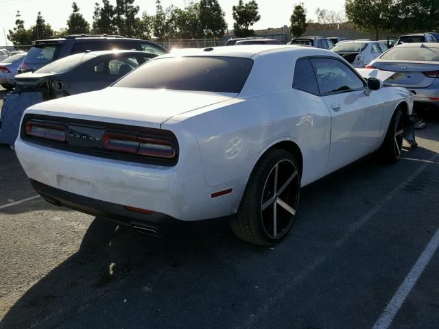 2C3CDZAG8FH850498 - 2015 DODGE CHALLENGER WHITE photo 4