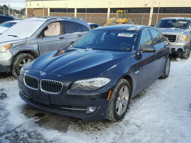 WBAXH5C54DD108483 - 2013 BMW 528 XI CHARCOAL photo 2