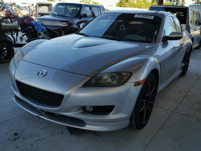 JM1FE173750154259 - 2005 MAZDA RX8 SILVER photo 2