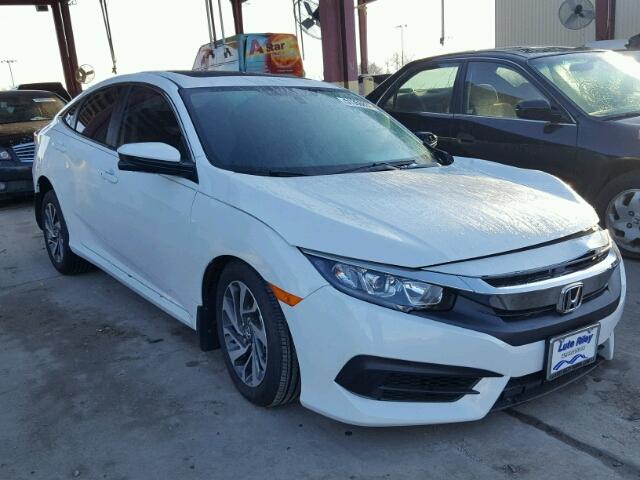 19XFC2F72HE076677 - 2017 HONDA CIVIC EX თეთრი ფოტო 1