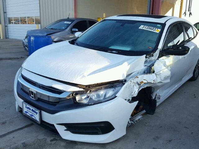 19XFC2F72HE076677 - 2017 HONDA CIVIC EX თეთრი ფოტო 9