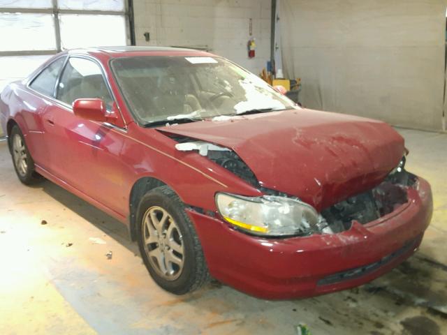 1HGCG22521A013052 - 2001 HONDA ACCORD EX RED photo 1