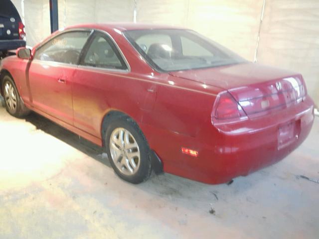 1HGCG22521A013052 - 2001 HONDA ACCORD EX RED photo 3