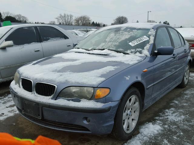 WBAET37493NJ23971 - 2003 BMW 325 I BLUE photo 2