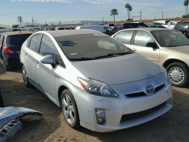 JTDKN3DU4A0044772 - 2010 TOYOTA PRIUS SILVER photo 1