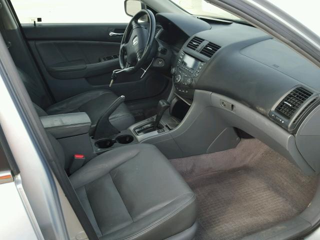 JHMCN36485C006272 - 2005 HONDA ACCORD HYB SILVER photo 5