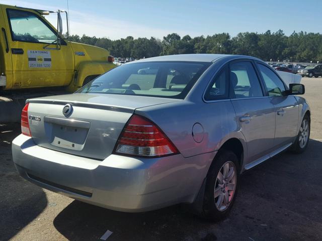 1MEFM40176G611883 - 2006 MERCURY MONTEGO LU SILVER photo 4