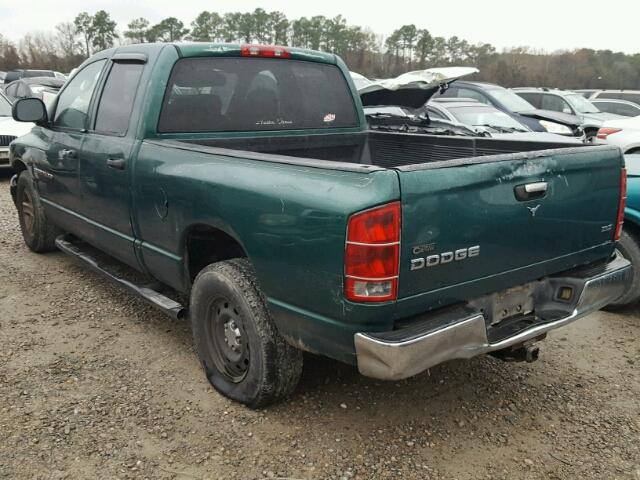 1D7HA18Z93S129474 - 2003 DODGE RAM 1500 S GREEN photo 3