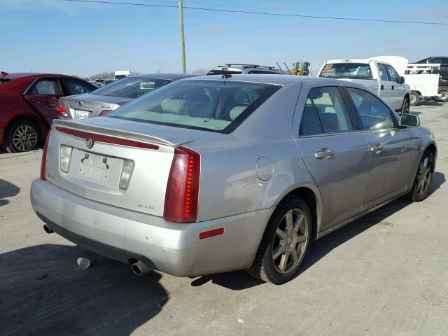 1G6DC67A850193762 - 2005 CADILLAC STS SILVER photo 4