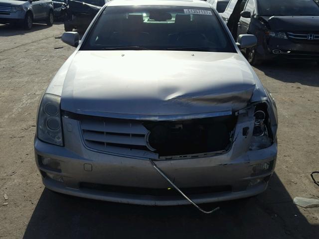 1G6DC67A850193762 - 2005 CADILLAC STS SILVER photo 9