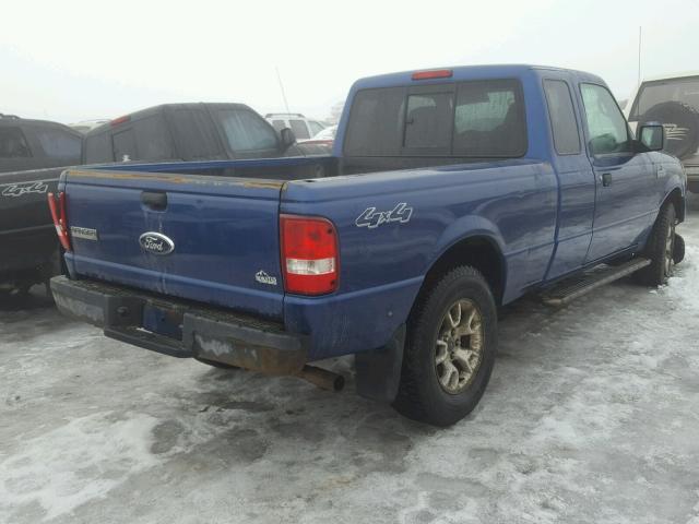 1FTZR15EX7PA16277 - 2007 FORD RANGER SUP BLUE photo 4