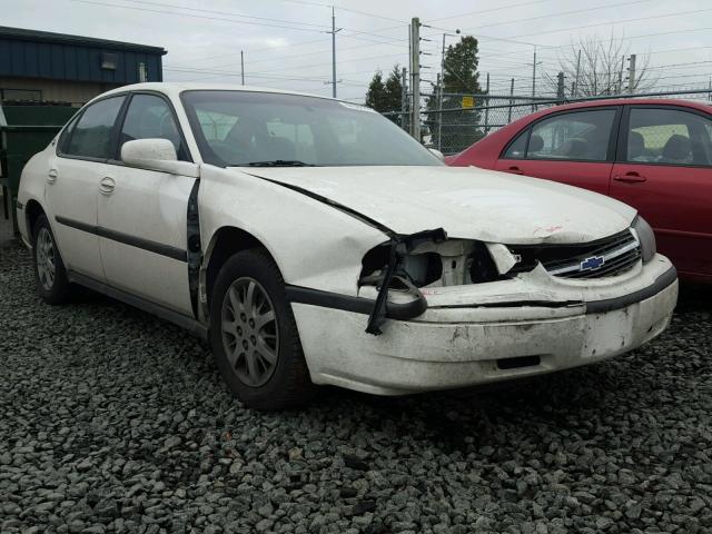 2G1WF52E239291893 - 2003 CHEVROLET IMPALA WHITE photo 1