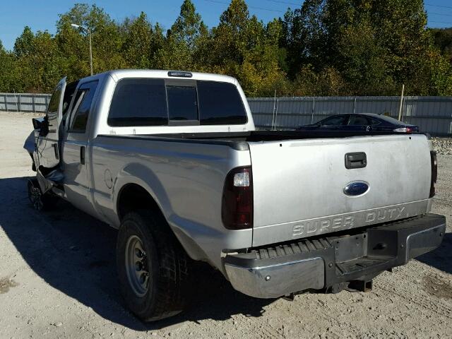 1FTSW21RX8EC61554 - 2008 FORD F250 SUPER SILVER photo 3