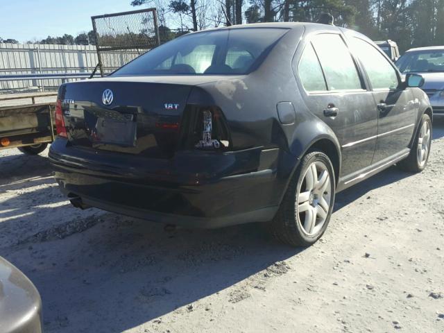 3VWSE69M12M148271 - 2002 VOLKSWAGEN JETTA GLS BLACK photo 4