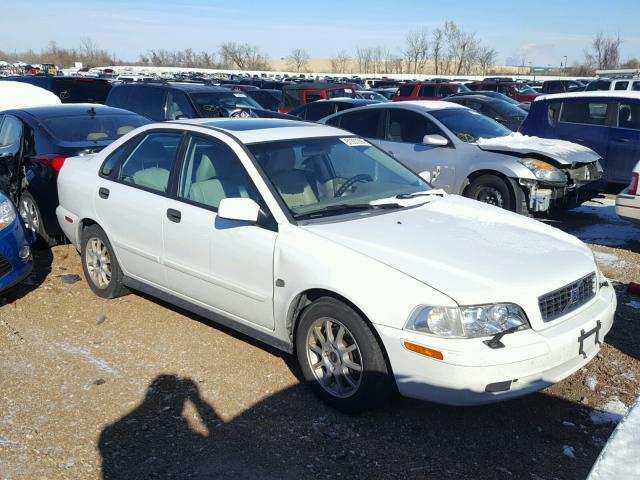 YV1VS275X4F076979 - 2004 VOLVO S40 1.9T WHITE photo 1