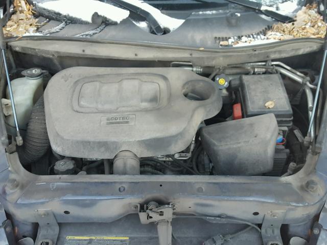 3GNCA13D48S723411 - 2008 CHEVROLET HHR LS BLUE photo 7