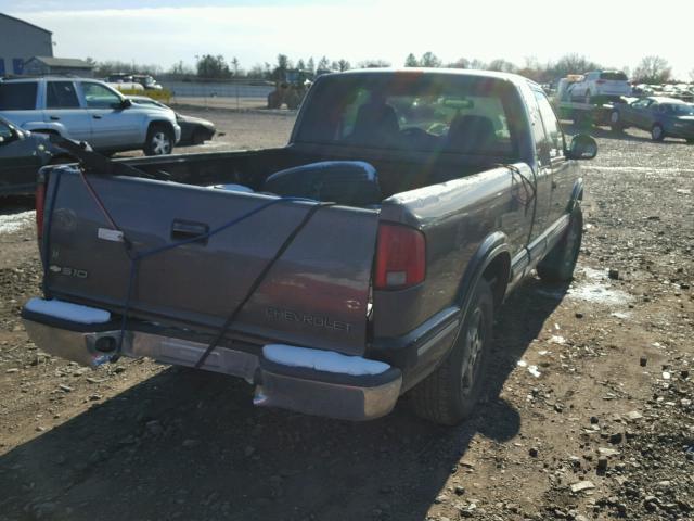 1GCCT19W2W8100385 - 1998 CHEVROLET S TRUCK S1 BROWN photo 4