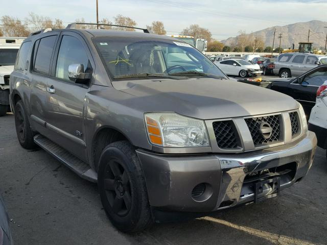 5N1AA08A56N711831 - 2006 NISSAN ARMADA SE GRAY photo 1