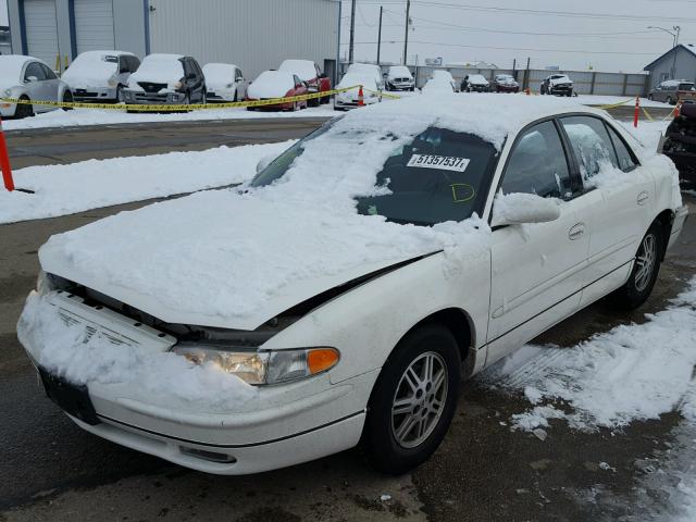 2G4WB52K331291937 - 2003 BUICK REGAL LS WHITE photo 2