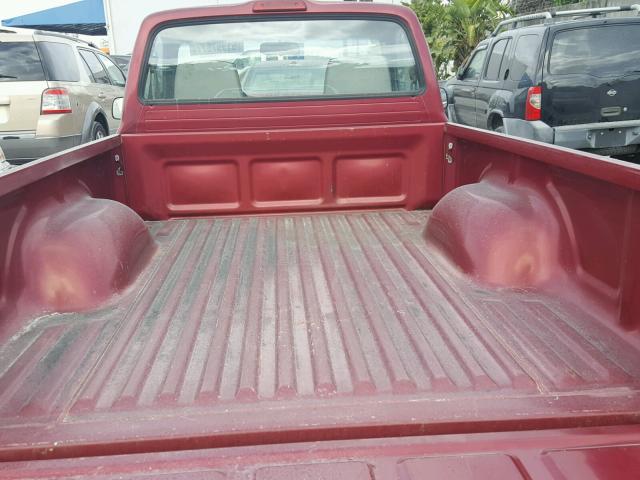 4TANL42N4WZ136242 - 1998 TOYOTA TACOMA RED photo 9