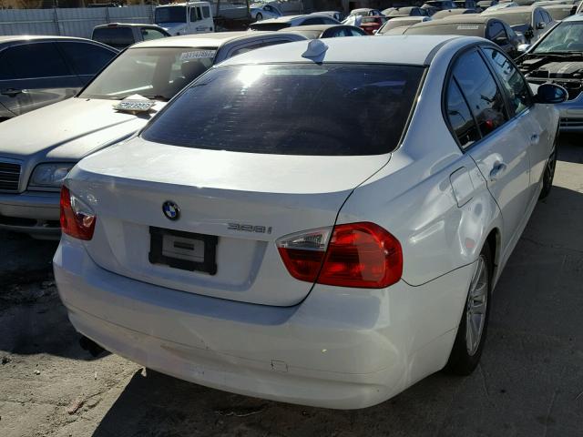 WBAVA33547KX76106 - 2007 BMW 328 I WHITE photo 4