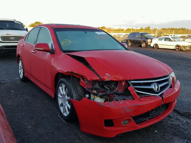 JH4CL96876C033525 - 2006 ACURA TSX RED photo 1