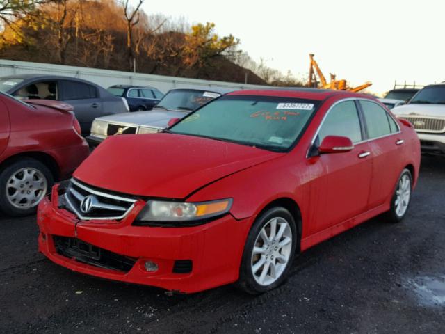 JH4CL96876C033525 - 2006 ACURA TSX RED photo 2