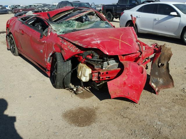 1G1AP12P557646013 - 2005 CHEVROLET COBALT SS RED photo 1