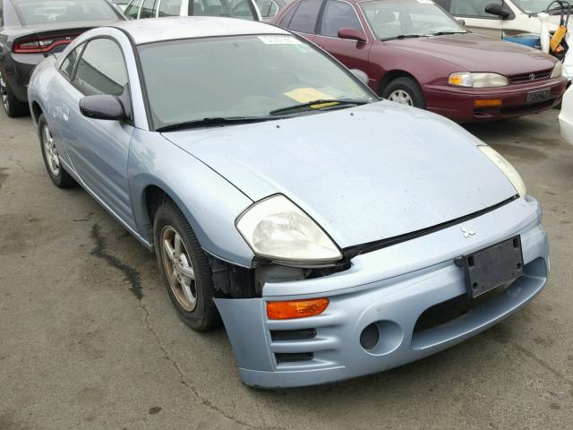 4A3AC34G63E156875 - 2003 MITSUBISHI ECLIPSE RS BLUE photo 1