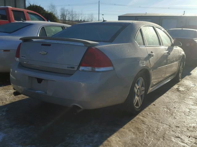 2G1WG5E37C1178625 - 2012 CHEVROLET IMPALA LT SILVER photo 4