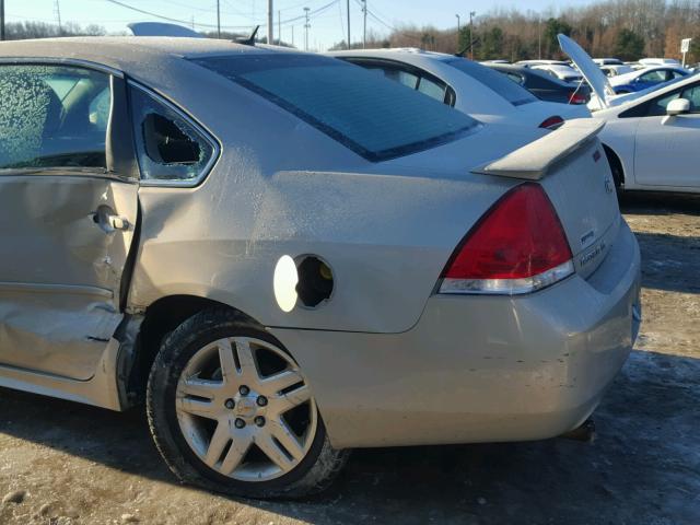 2G1WG5E37C1178625 - 2012 CHEVROLET IMPALA LT SILVER photo 9