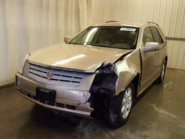 1GYEE637660132105 - 2006 CADILLAC SRX TAN photo 2