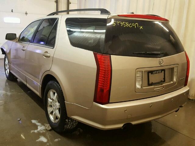 1GYEE637660132105 - 2006 CADILLAC SRX TAN photo 3