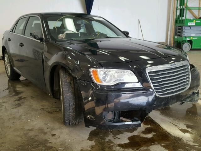 2C3CCARG1DH585753 - 2013 CHRYSLER 300 BLACK photo 1