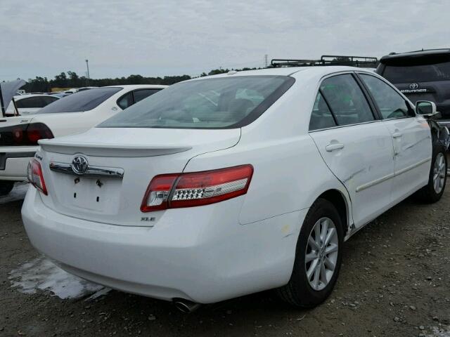 4T4BF3EK0BR102477 - 2011 TOYOTA CAMRY BASE WHITE photo 4