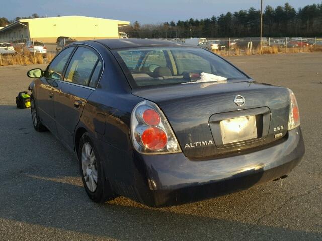 1N4AL11E26N322474 - 2006 NISSAN ALTIMA S BLUE photo 3