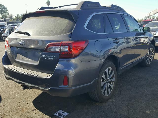 4S4BSAJC1F3217108 - 2015 SUBARU OUTBACK 2. GRAY photo 4