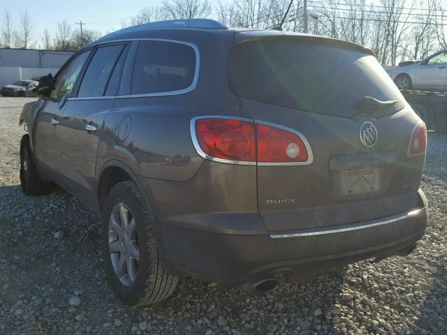 5GAER23708J103359 - 2008 BUICK ENCLAVE CX BROWN photo 3