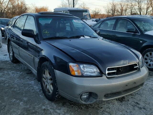 4S3BE686117211867 - 2001 SUBARU LEGACY OUT BLACK photo 1