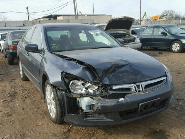 1HGCM664X7A094845 - 2007 HONDA ACCORD SE GRAY photo 1