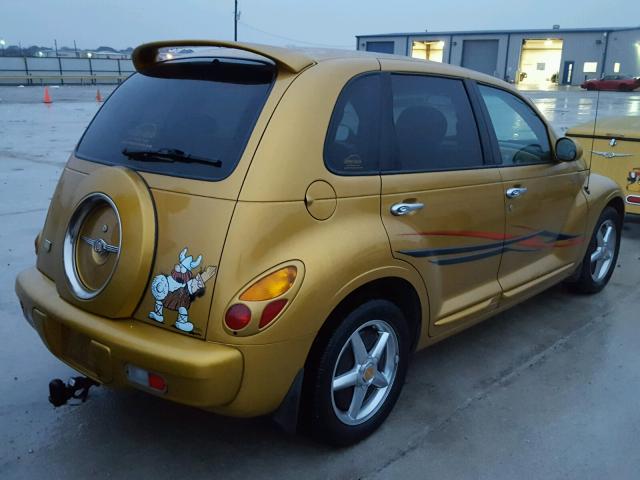 3C8FY68B22T332909 - 2002 CHRYSLER PT CRUISER GOLD photo 4