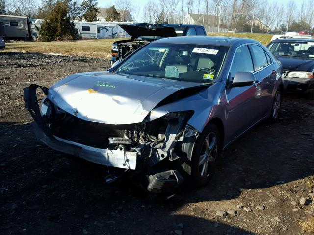 JH4CU2F62BC002423 - 2011 ACURA TSX GRAY photo 2