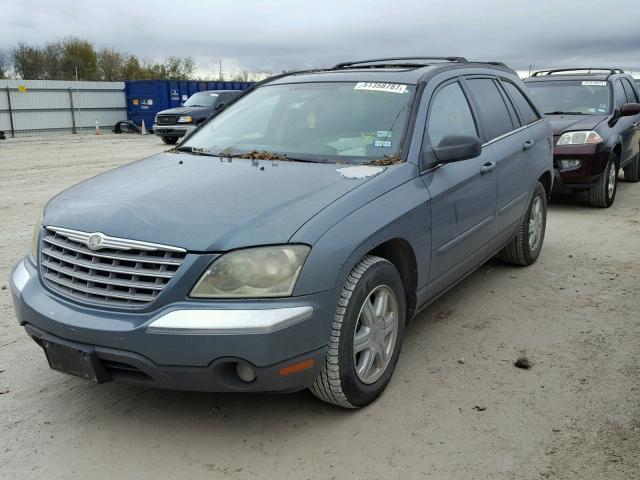 2C8GM68445R579017 - 2005 CHRYSLER PACIFICA T BLUE photo 2