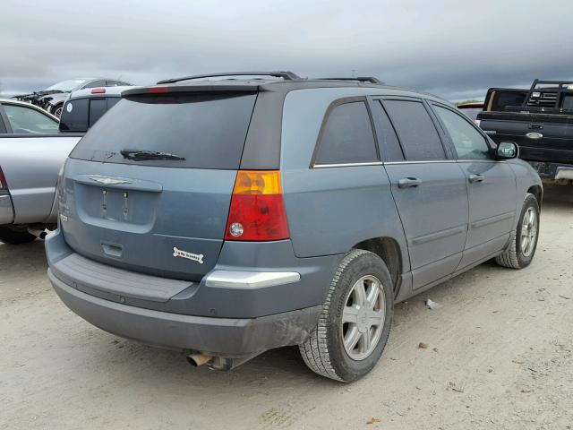 2C8GM68445R579017 - 2005 CHRYSLER PACIFICA T BLUE photo 4